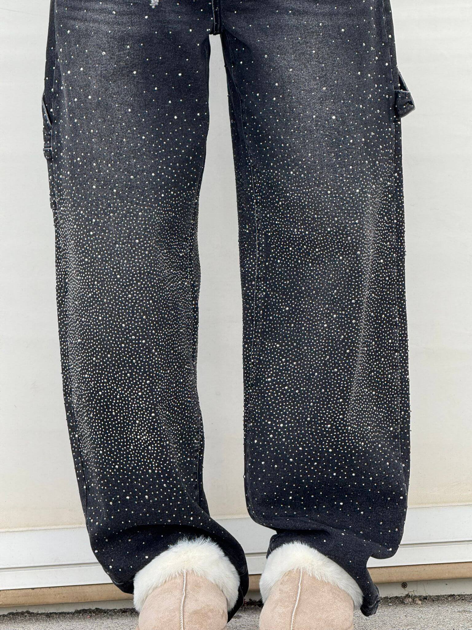 Gertrud™ | Jeans en Diamant Stylés