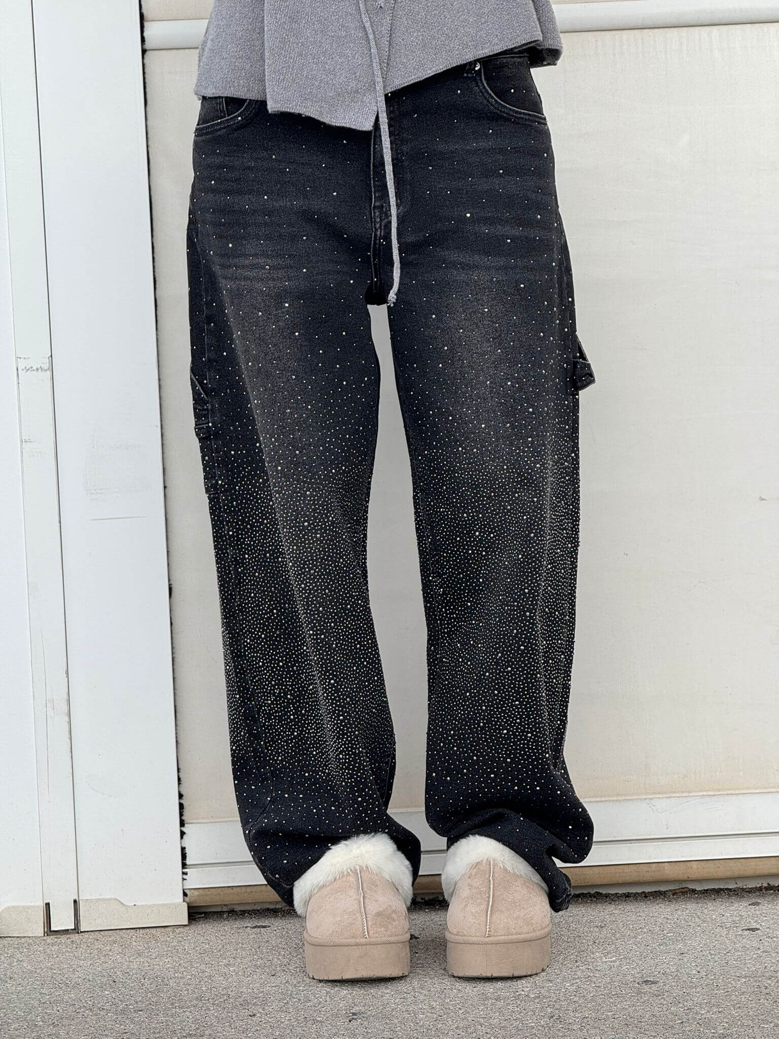 Gertrud™ | Jeans en Diamant Stylés