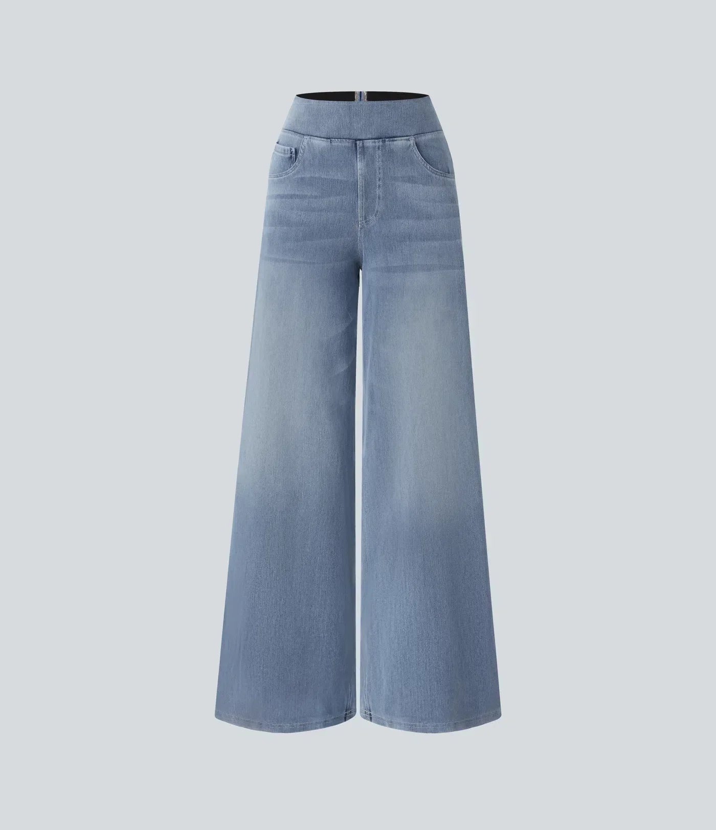 Evie | Pantalon Élastique Confortable à Taille Haute