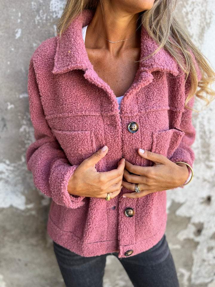 Claire | Gilet boutonné douillet