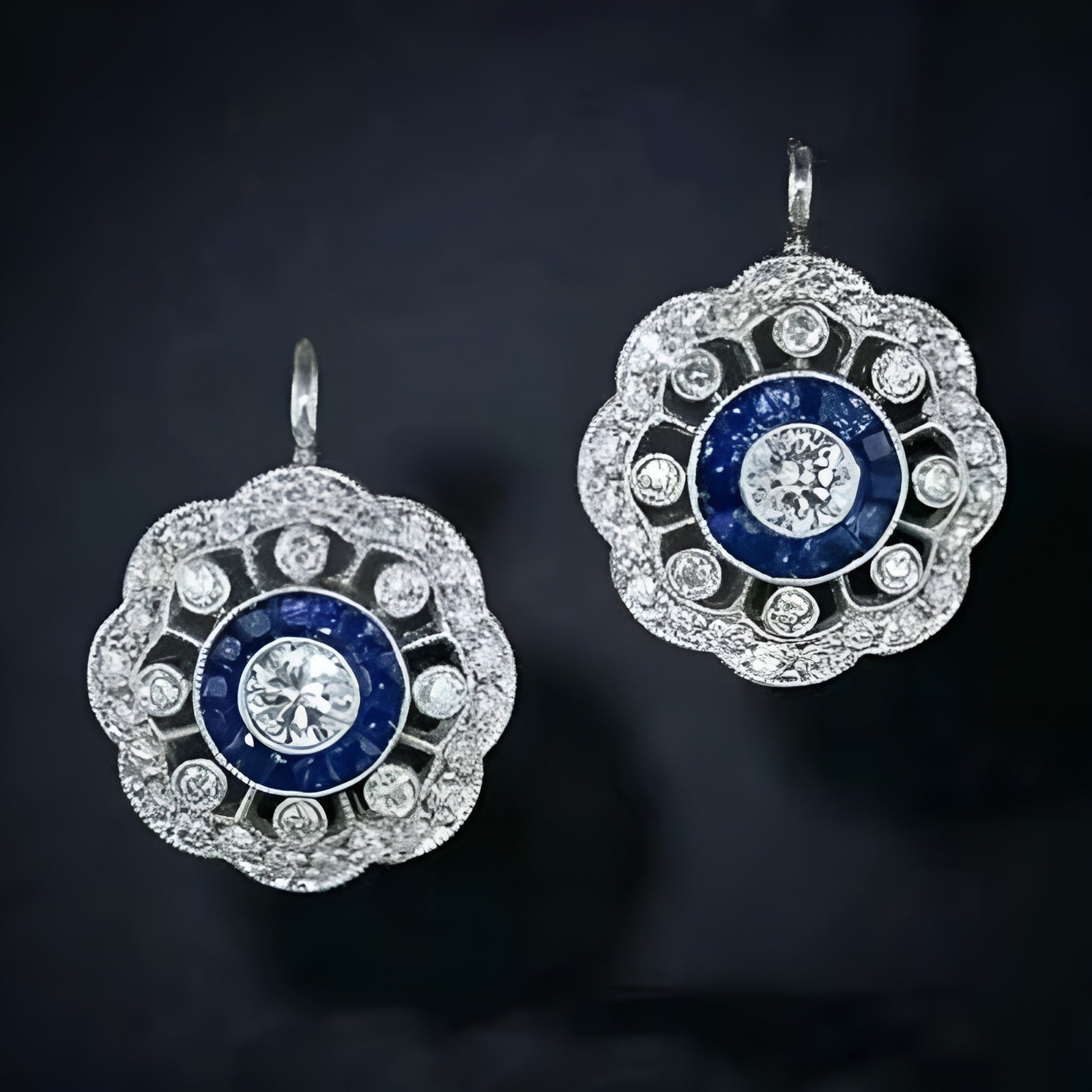 Manon™ | Boucles d’oreilles vintage en cristal